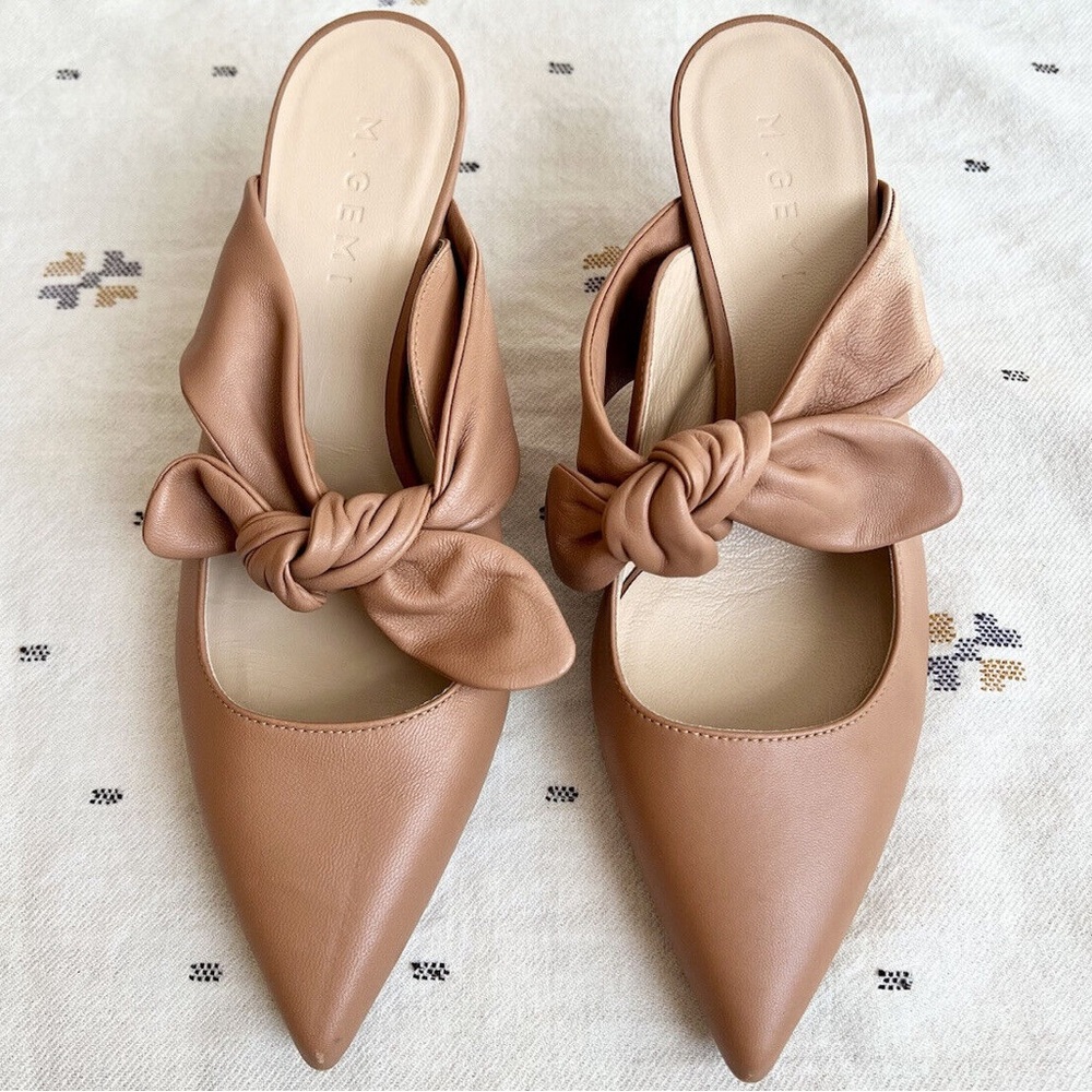 M. Gemi The Lasso Caramel Brown Leather 38